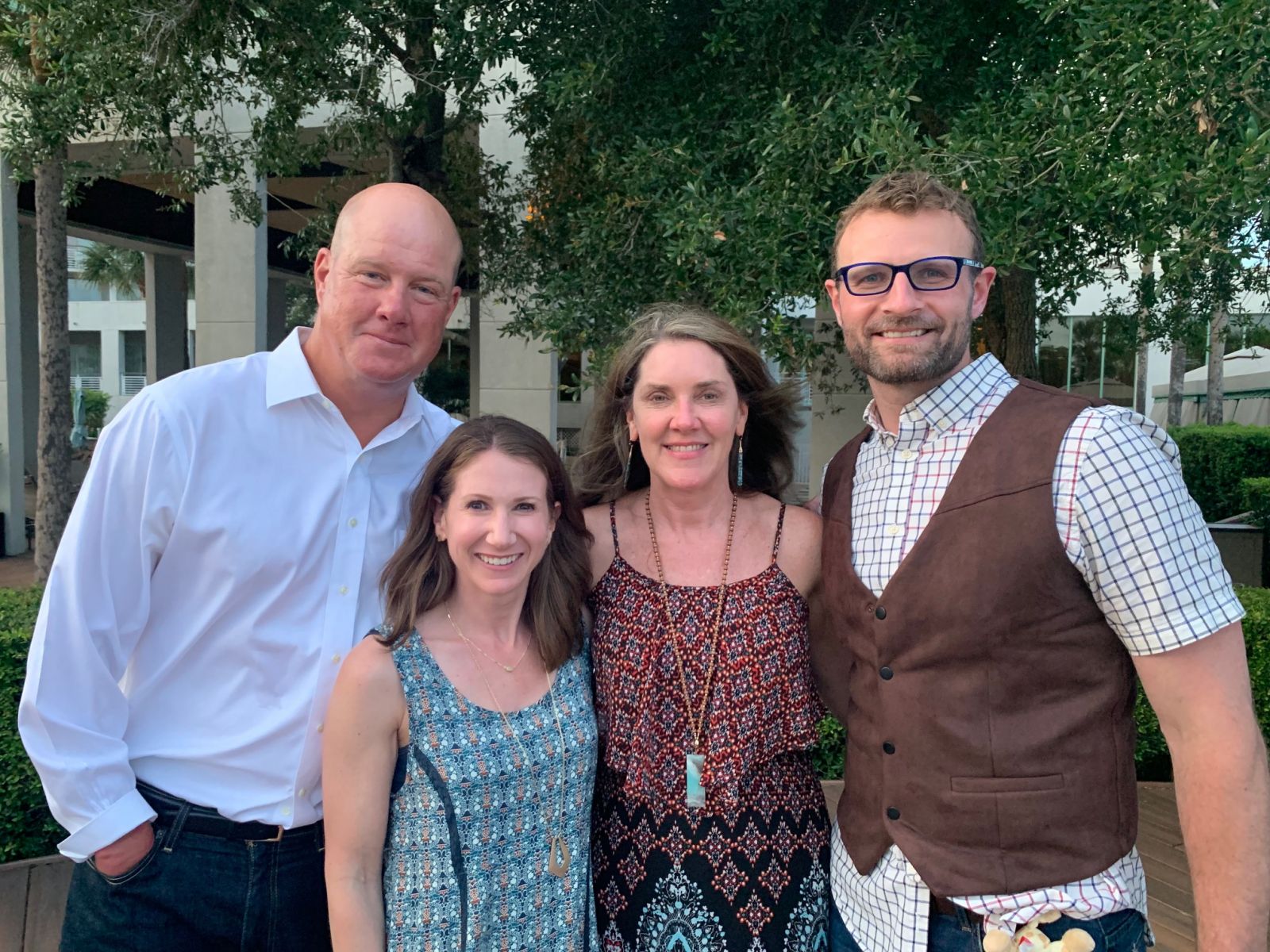 The Nancys And Dr Jack's Husband With Jim Abbott In Hilton Head